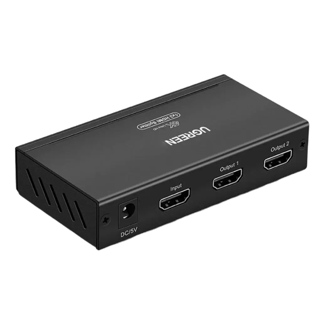 [40201] UGreen CM619 HDMI1.4 Splitter 1x2 Port - UHD 4K x 2K - Noir