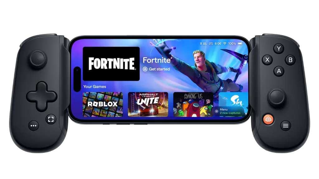 Backbone One - USB-C (2e gen) Manette pour Android et Iphone Noir