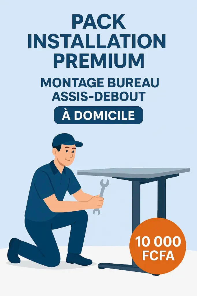 Installation (Montage Bureau Assis-Debout à Domicile)