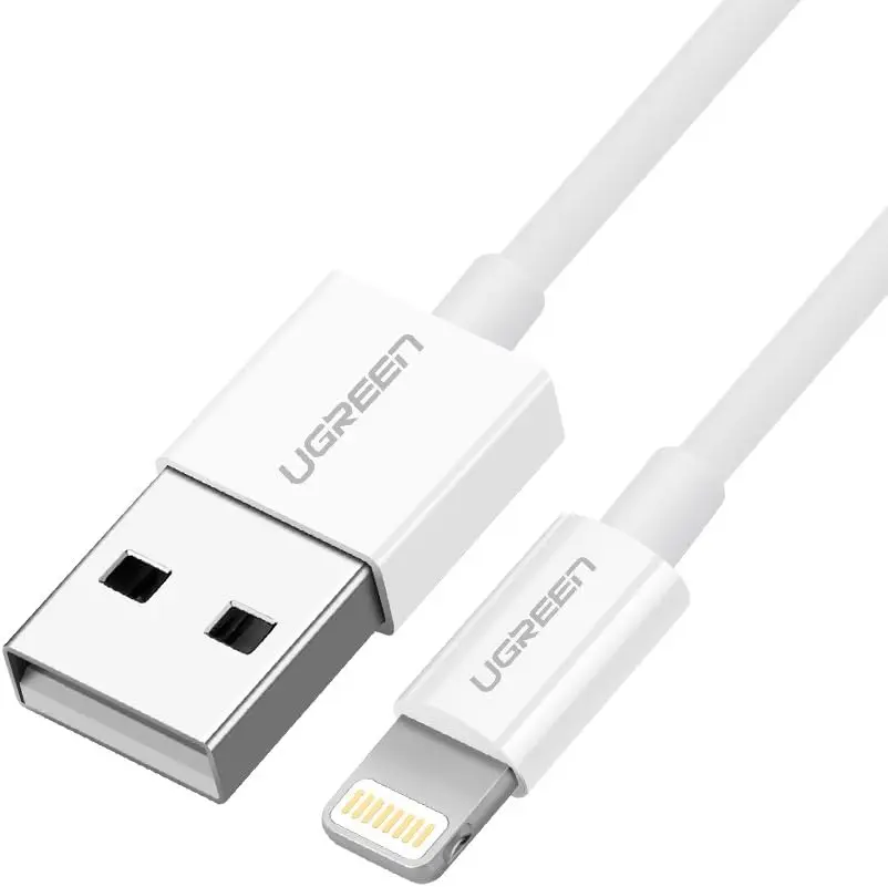 [20730] Câble UGREEN USB-A vers Lightning (Certifié MFi 2.4A) 2 m 