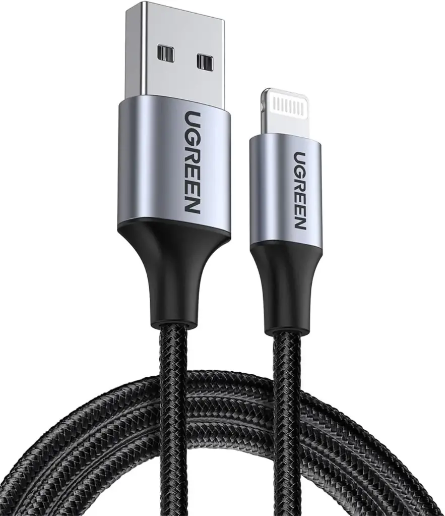 Câble UGREEN USB-A vers Lightning (Certifié MFi 2.4A) 2 m 