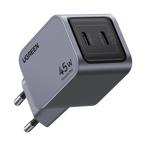 [X707 35008] UGREEN Nexode 45W Chargeur USB C Rapide (2 Ports USB-C) 