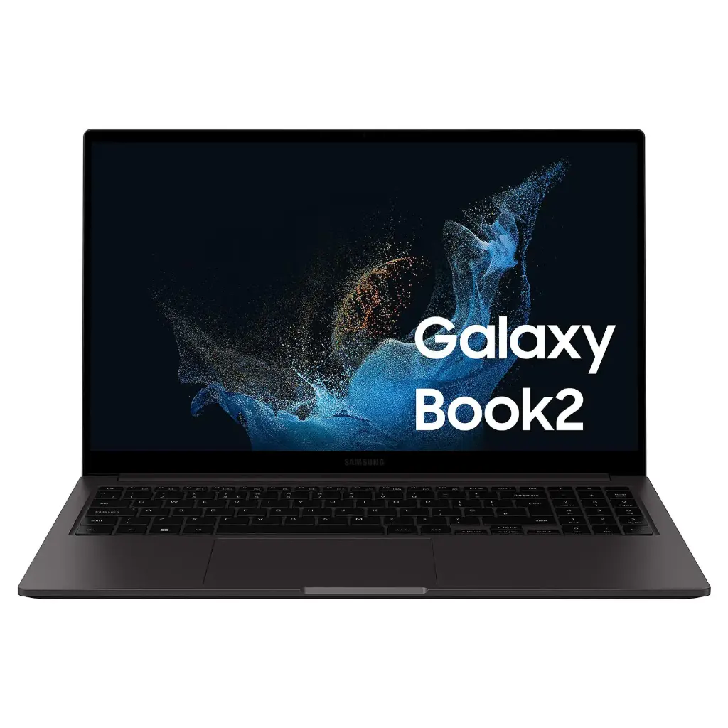 Samsung PC portable Galaxy Book2 15.6" FHD, Intel Core i5-1235U , 8 Go Ram, 256 SSD, Intel Iris XE, Windows 11 famille, Clavier AZERTY Occasion