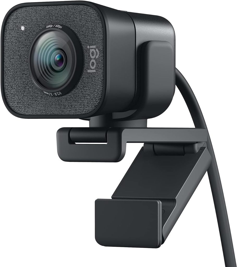 Webcam pour streaming Logitech StreamCam USB-C, Vidéo Verticale Full HD 1080p (Noir)