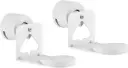 Support  PureMounts de Haut-Parleur pour Sonos Era 100 et 300 "Lot de 2",  avec Gestion des câbles, pivotant +/-30°, inclinable 0/-30° (Blanc)