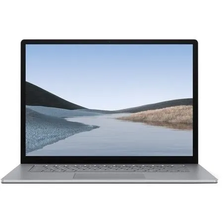 Microsoft Surface Laptop 3, 13,5″, Core i5, RAM 8 Go, SSD 256 Go (QWERTY, Platine, Occasion)