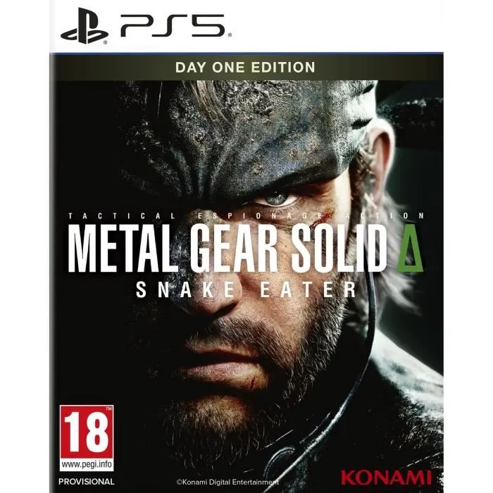 Metal Gear Solid Delta Snake Eater D1 Edition, PS5