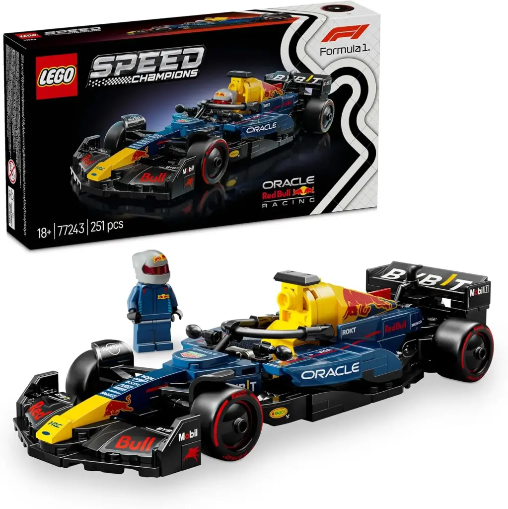 LEGO 77243 Speed Champions Voiture F1 Oracle Red Bull Racing RB20 - Voiture de Course de Formule 1
