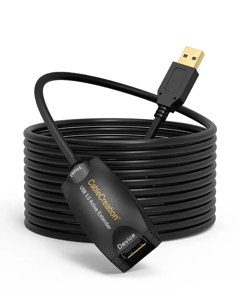 Câble d'extension USB 3.0 actif CableCreation, USB mâle vers femelle(5m)