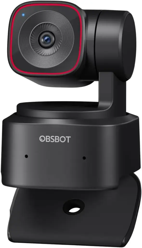 Webcam OBSBOT Tiny 2 Lite 4K pour PC, caméra de streaming PTZ avec suivi AI
