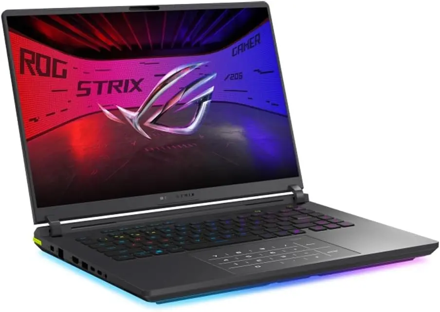 PC portable gaming Asus ROG Strix G16 G615JMR 16" FHD,165 Hz Intel Core i7 32 Go RAM DDR5, 1 To SSD, Nvidia GeForce RTX 5060 8 Go Gris  sans système d'exploitation(Clavier QWERTY)