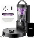 EUREKA E20 Evo Plus Robot Aspirateur Laveur avec Station sans Sac Aspiration 10000 Pa