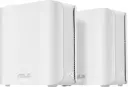 ASUS ZenWiFi BD4 (Pack de 2) Système WiFi 7 Mesh, Double -Bande, 3600 Mbps, 470 m², Double Ports 2,5G,Blanc  