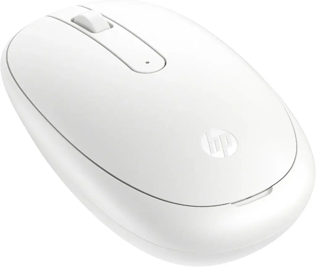 HP 240 Souris Empire sans Fil, capteur Optique de 1600 DPI, Bluetooth 5.1, 3 Boutons, molette de défilement, poignée Pratique (Blanc)