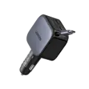 UGREEN Nexode 60W Chargeur Allume Cigare USB C Rétractable PPS PD QC 3.0 Chargeur Voiture Charge Rapide