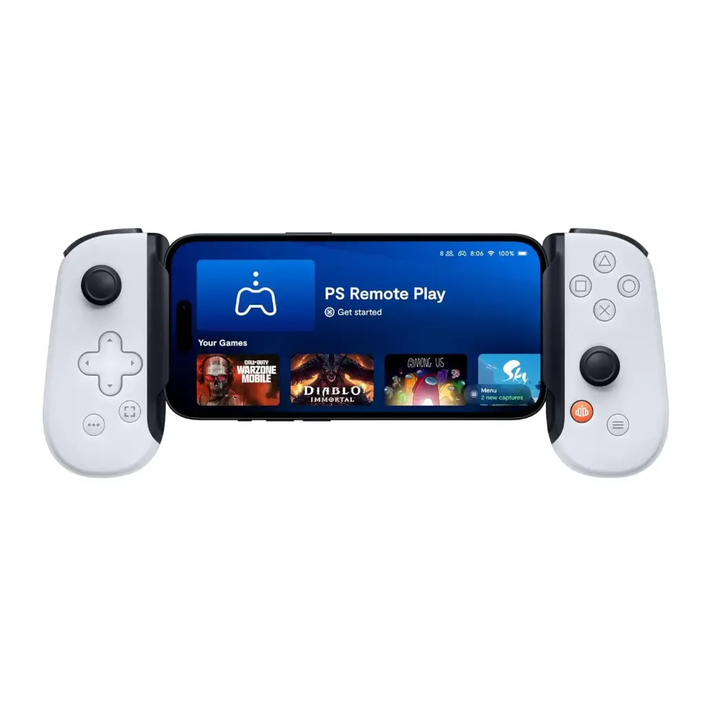 Backbone One - USB-C (2e gen) Manette pour Android et Iphone Blanc 