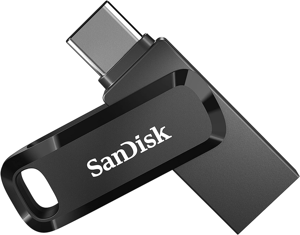 SanDisk Ultra Dual Drive Go 256 Go, clé USB-C et USB-A, 400 Mo/s