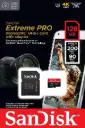 SanDisk Extreme PRO microSDXC 128 Go, 200/90 Mo/s avec adaptateur SD