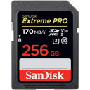 SanDisk Extreme PRO Carte SDXC 256 Go (Carte Micro SD V30, Vitesse de Transfert jusqu'à 200 Mo/s