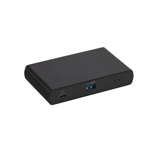 Amazon Basics, station d’accueil Thunderbolt 4 et USB4 double affichage (Noir)