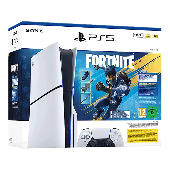 Pack Sony PlayStation 5 Slim Standard 1 To + Fortnite Flowering Chaos