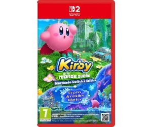 Kirby et le monde oublié Nintendo Switch 2 Edition + Le pays des étoiles filantes