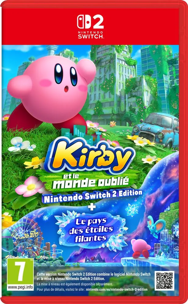 Kirby et le monde oublié Nintendo Switch 2 Edition + Le pays des étoiles filantes