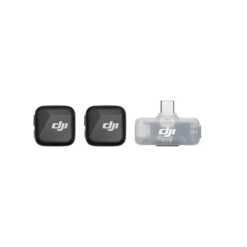 DJI Mic Mini, kit mobile 2 émetteurs + récepteur USB-C