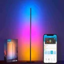 Govee RGBIC Lampadaire LED, WiFi Lampadaire sur Pied Fonctionne avec Alexa, Matter, Google Assistant, Musique Sync, 16 Millions Couleurs