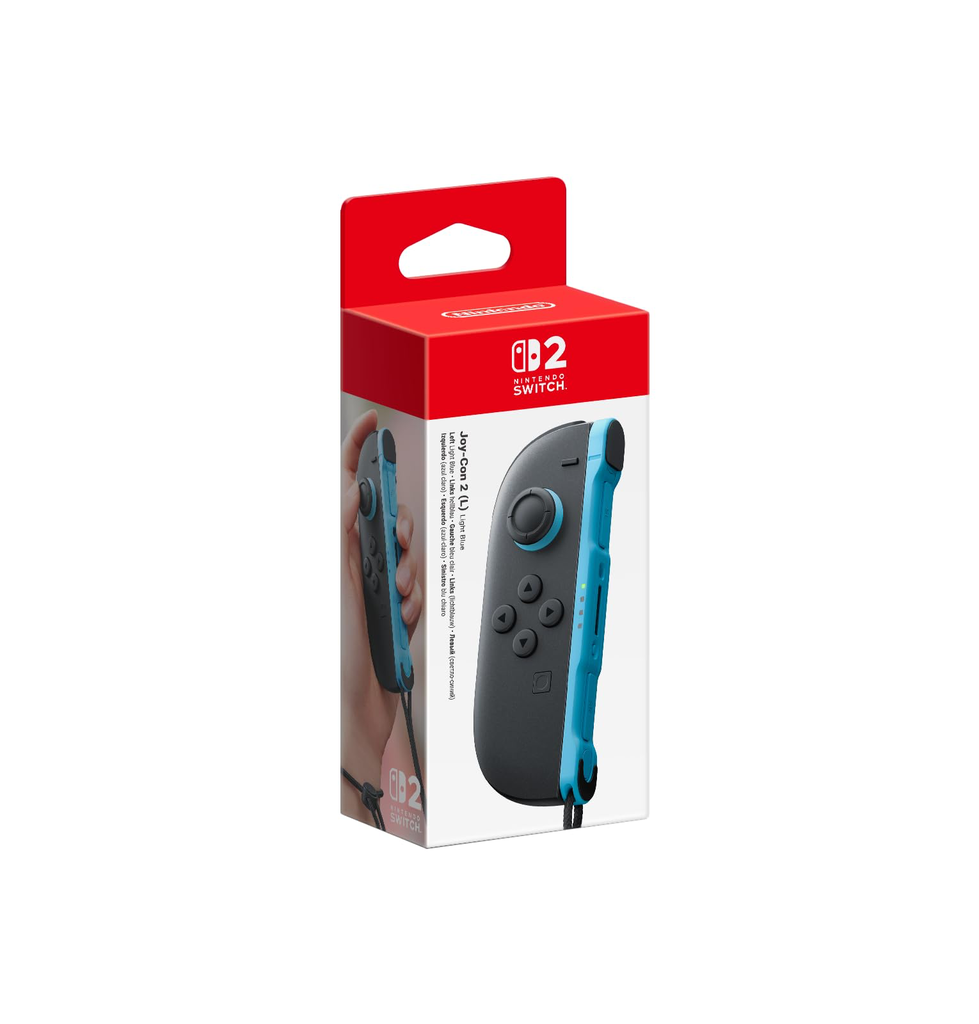 Manettes Joy-Con 2 gauche bleu clair & droite rouge clair Nintendo Switch 2