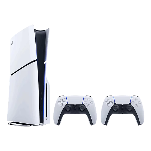 Console PlayStation 5 ,PS5 Slim avec 2 Manettes Sans Fil DualSense ( Standard)