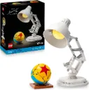 LEGO Ideas Disney Pixar Luxo Jr. - Set pour Adulte - Lampe à Construire - Maquette Collector avec Références Cachées au Film - Décoration Intérieure pour Bureau - Idée Cadeau pour Femme ou Homme 