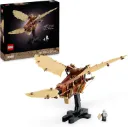 LEGO Icons La Machine Volante de Léonard de Vinci - Kit de Bricolage pour Adulte - Ornithoptère avec Ailes et présentoir - Set de Construction pour décoration intérieure - Idée Cadeau