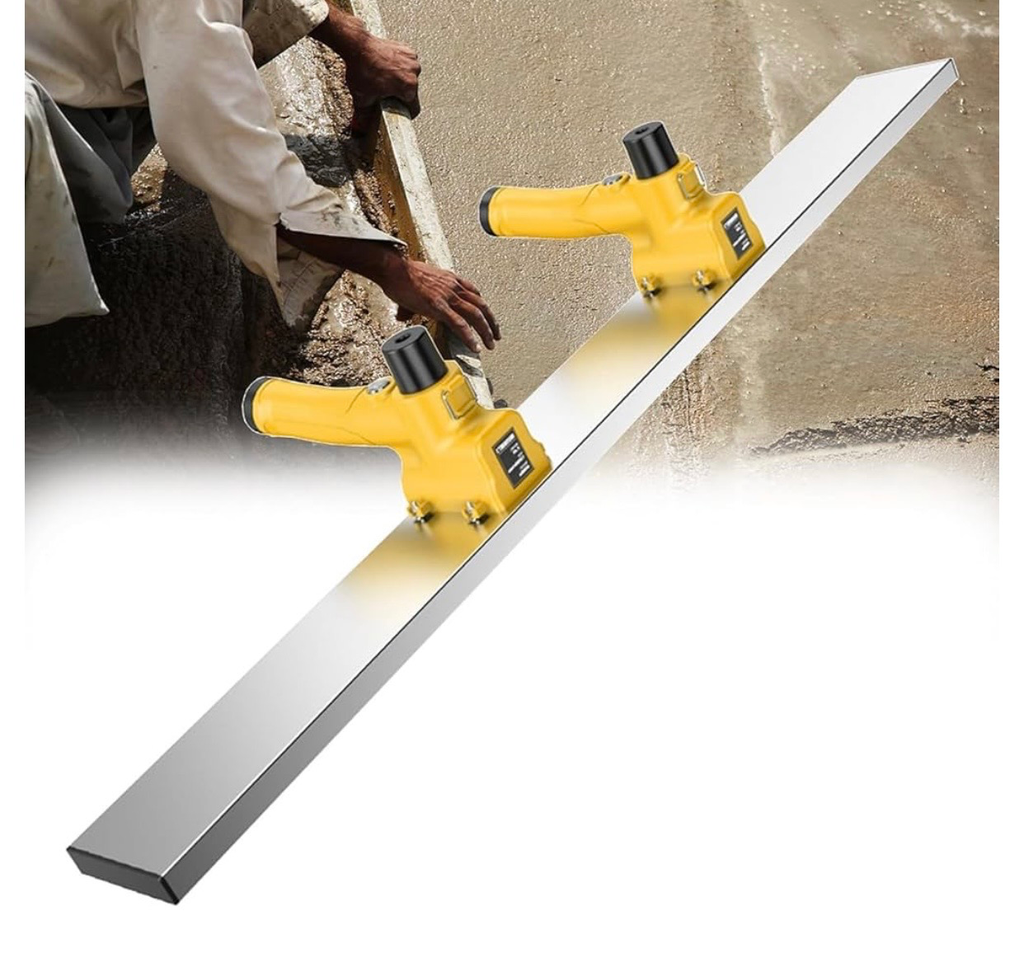 HLGKBY Moteur Vibrant de Finition de Ciment de Chape électrique sans Fil