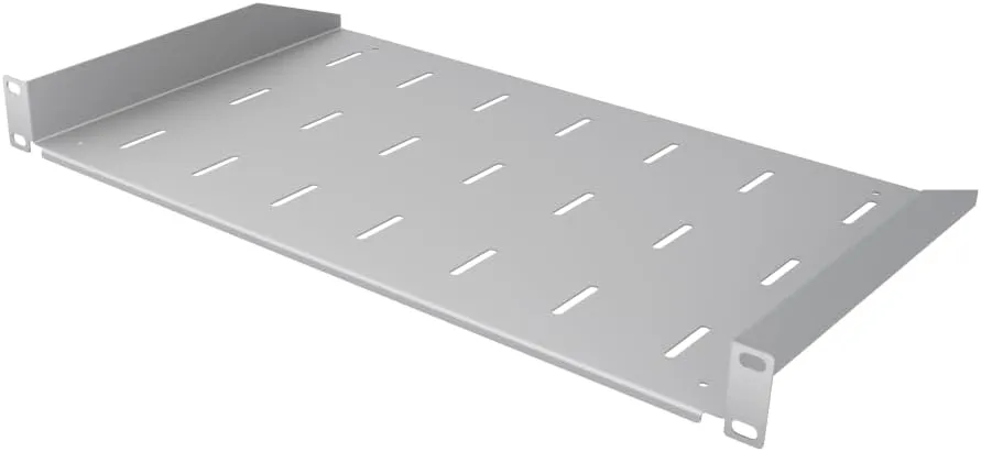 Stalflex Baie de Brassage ECO 19 Pouces 1U 170mm Rack Serveur en Acier - Compatible avec Armoire Réseau et Baie Informatique