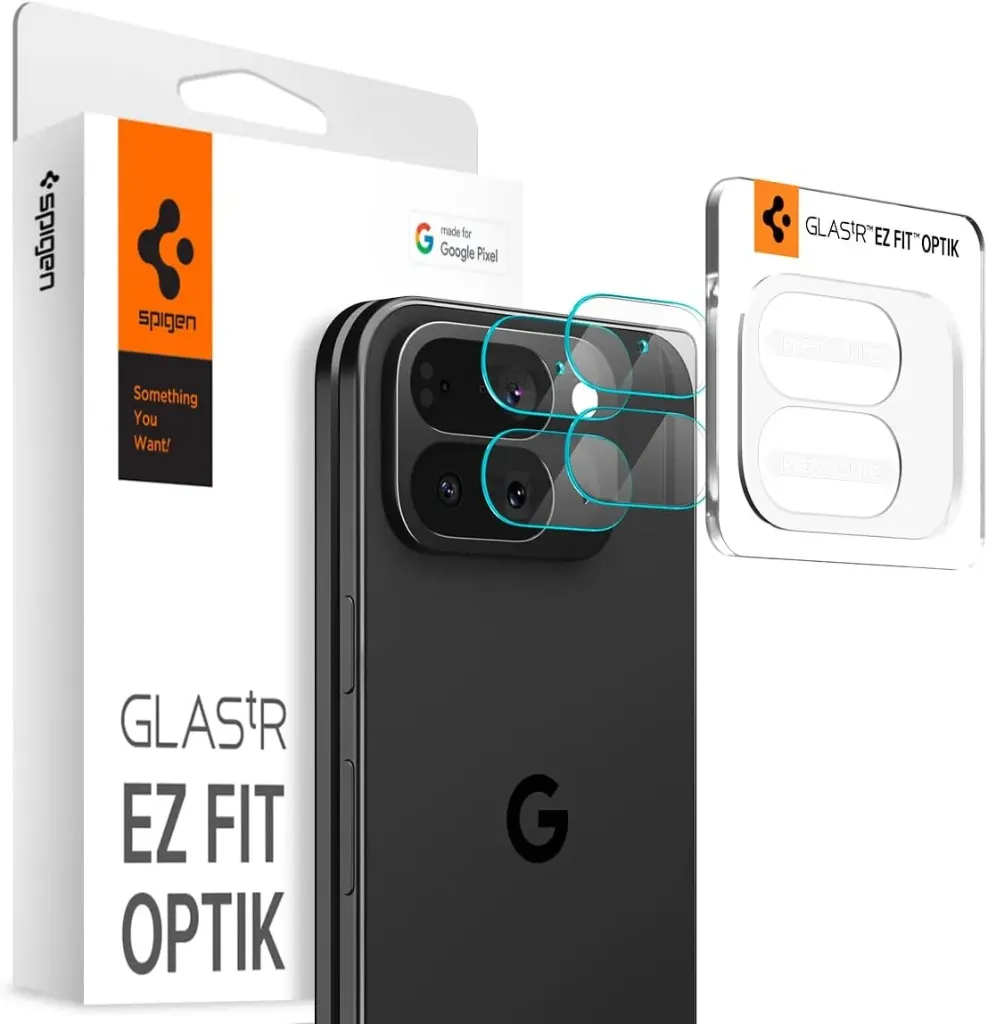 Spigen Glas.tR EZ Fit Optik Verre Trempé pour Google Pixel 10 Pro Fold, 2 Pièces, Kit d'installation inclus, Dureté 9H, Résistant aux Rayures