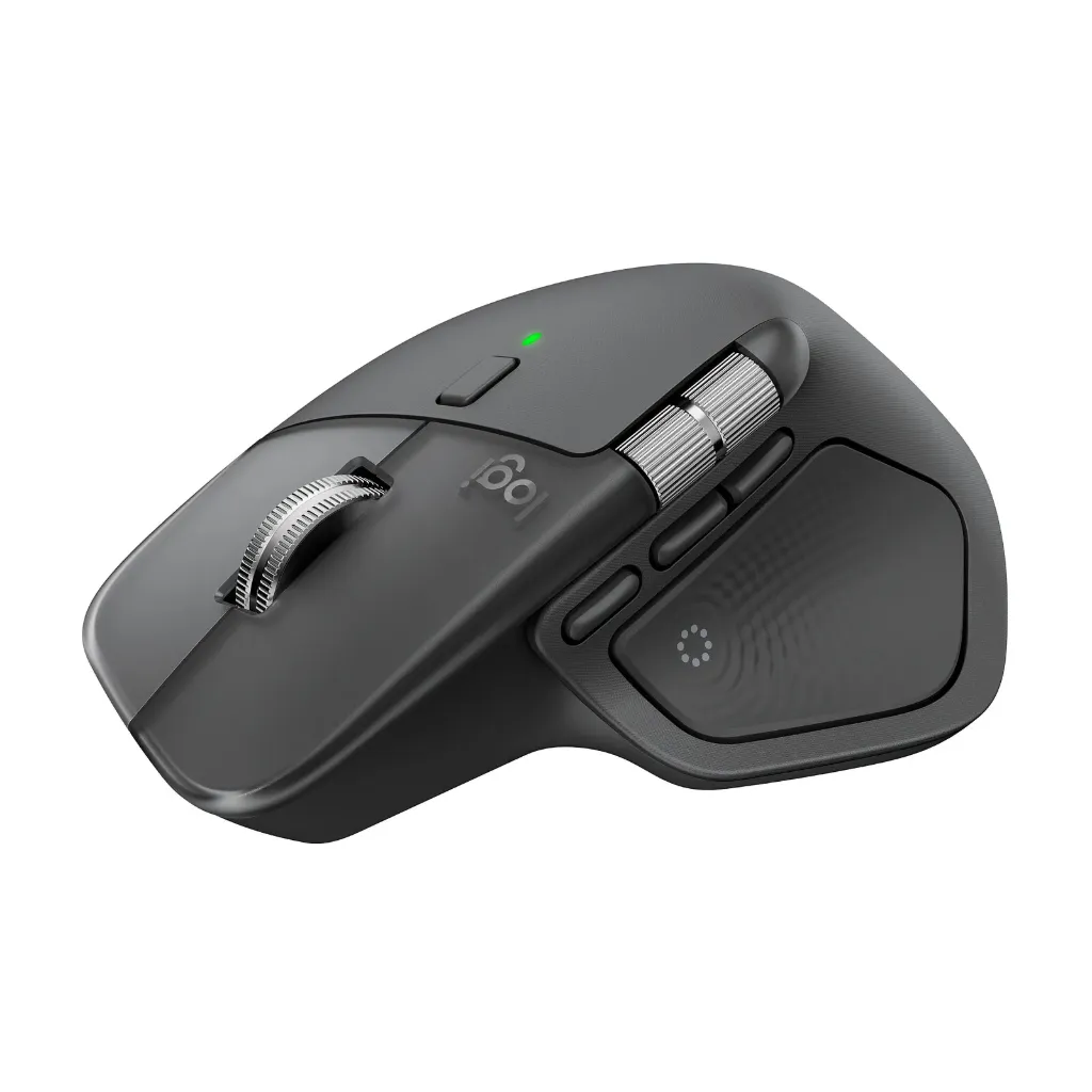 Logitech MX Master 4, Souris sans Fil Ergonomique avec Retour haptique (gris foncé)