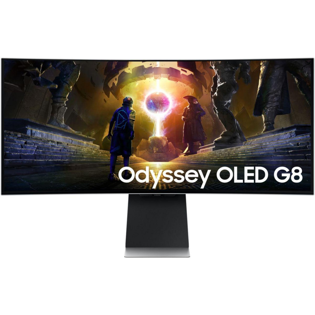 Samsung Odyssey OLED G8 G85SD, 34″ WQHD incurvé, 175 Hz, 0,03 ms