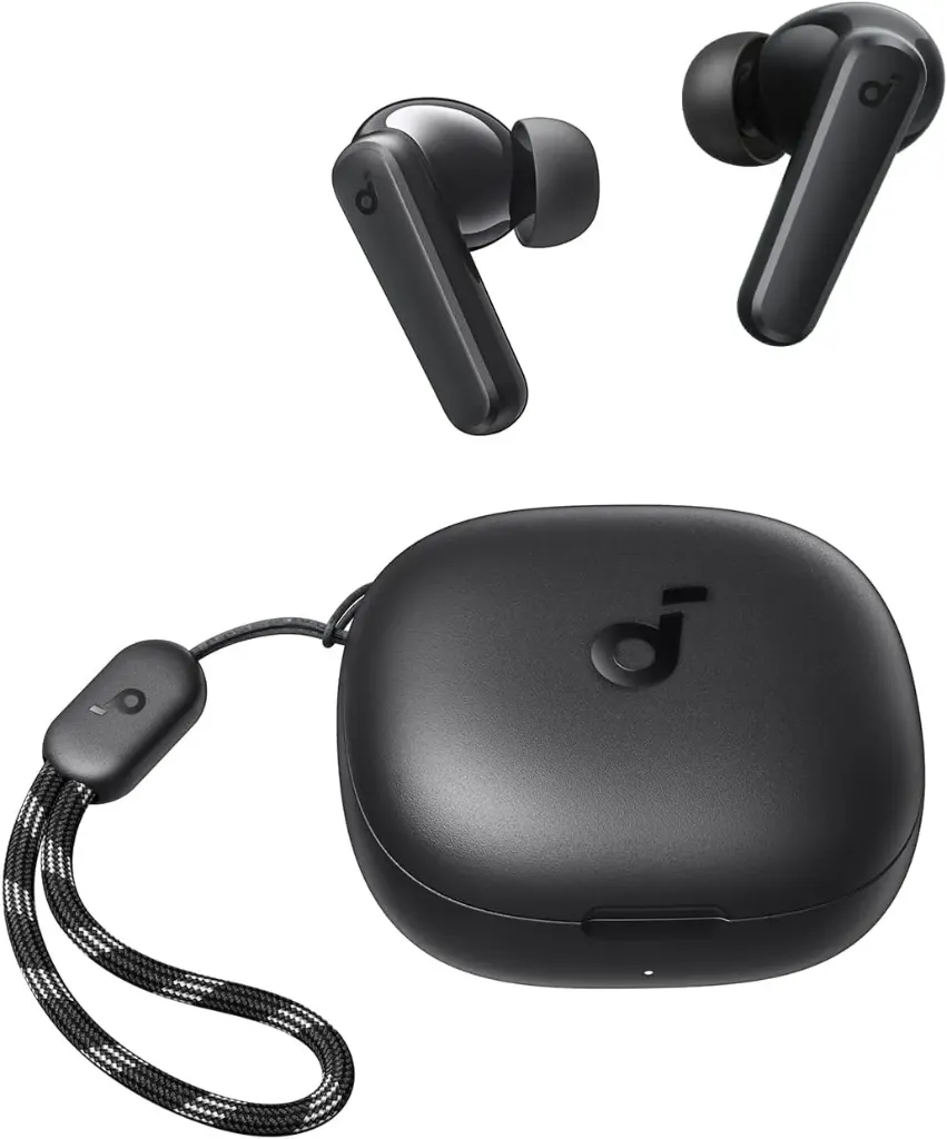 Soundcore R50i, écouteurs Bluetooth 5.3 IPX5, autonomie 30 h (Noir)