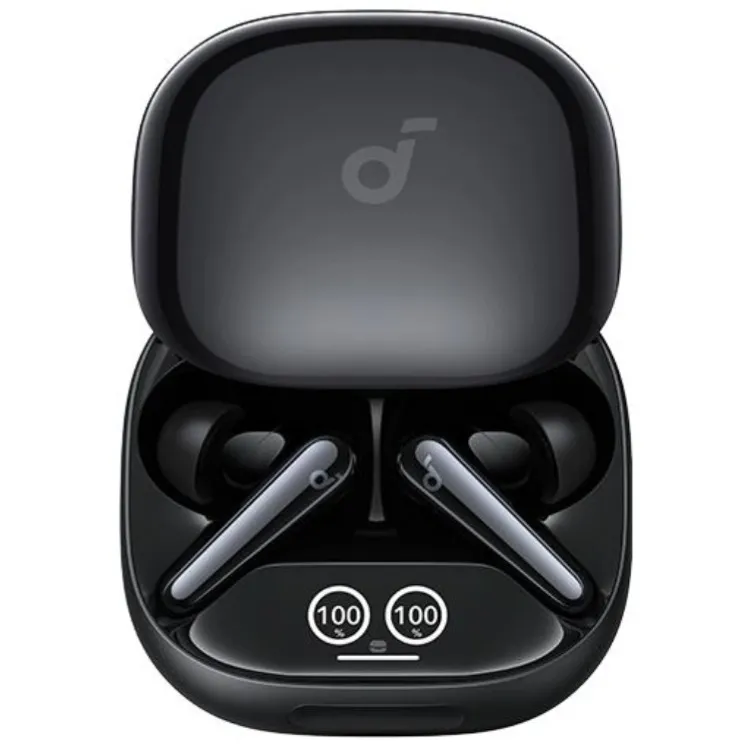 Soundcore Liberty 4 Pro écouteurs sans Fil à réduction de Bruit, 7 capteurs et réduction de Bruit adaptative, Chargement 2× Plus Rapide, Musique Hi-FI Niveau Studio, appels clairs avec 6 micros et IA