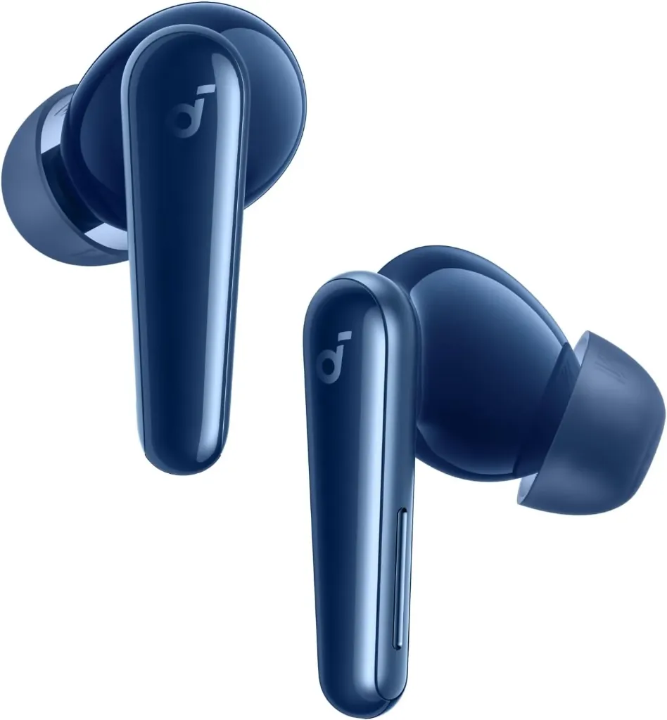 Soundcore Liberty 5, écouteurs Bluetooth avec ANC adaptative, autonomie 48 h (Bleu)