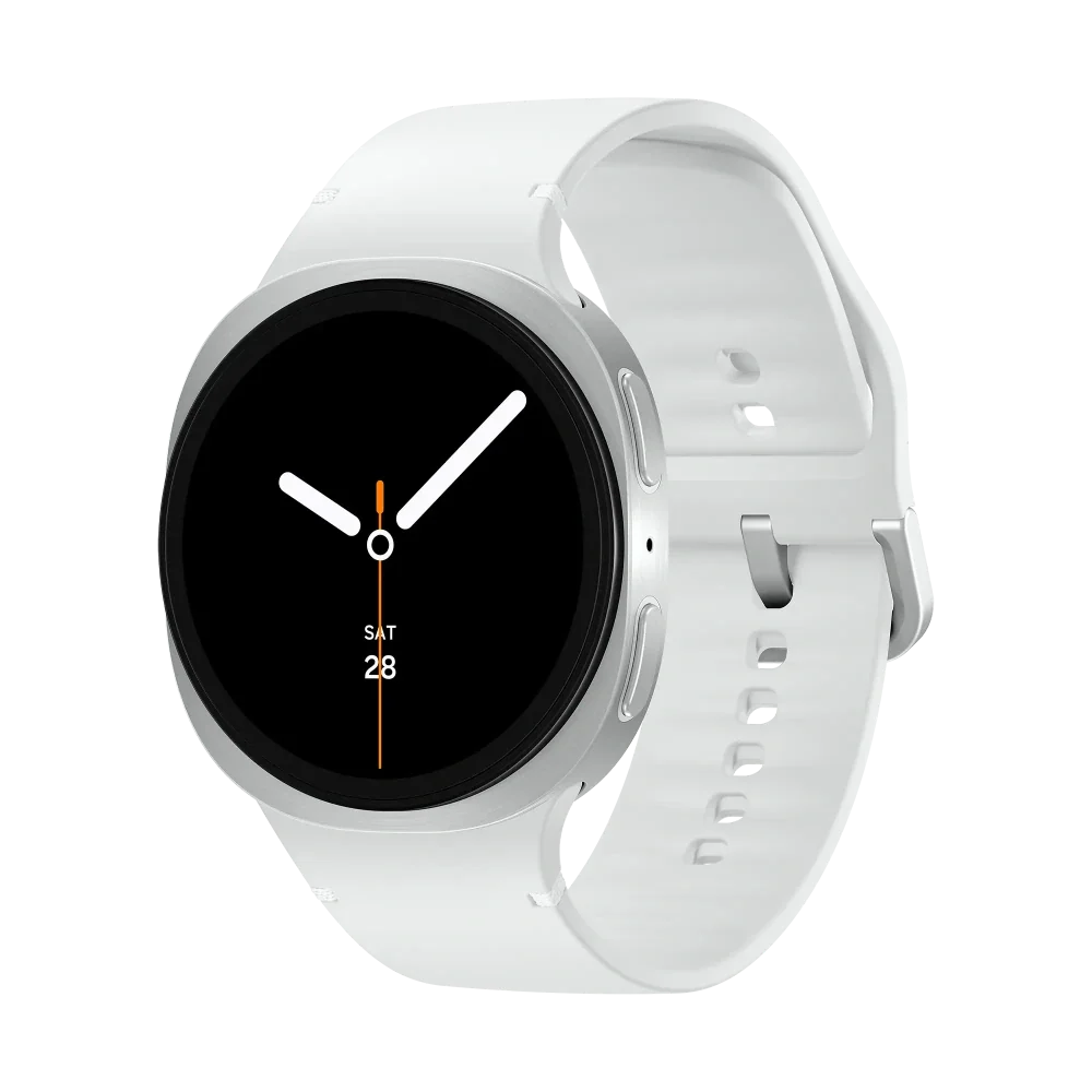 Samsung Galaxy Watch8, Montre Connectée, Coach Running, Coach Sommeil, Galaxy AI, Bluetooth, 40mm, Argent