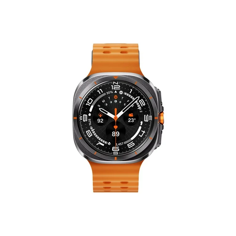 Samsung Galaxy Watch Ultra (2025), Montre Connectée, Bouton d'action, Galaxy AI, GPS Double fréquence, 4G, 47mm, Gris Titane