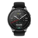 Amazfit Montre intelligente Pop 3R, écran AMOLED de 1,4 pouce , appel Bluetooth, SpO2, autonomie de la batterie de 12 jours, assistance vocale AI, 100 modes sportifs - Noir