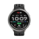 Amazfit Active 2 Smart Watch 44mm, AI, Contrôle Vocal, GPS et Cartes incluses, Batterie 10 Jours, Montre Intelligente, 160+ Modes Sportifs, 5 ATM Water Resistant pour Android et iPhone- Silicone