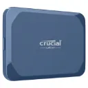 Crucial X10 1To  SSD Externe Portable, Jusqu’à 2100Mo/s, USB-C 3.2 Gen2, CT1000X10SSD9-02, (Bleu Mat)