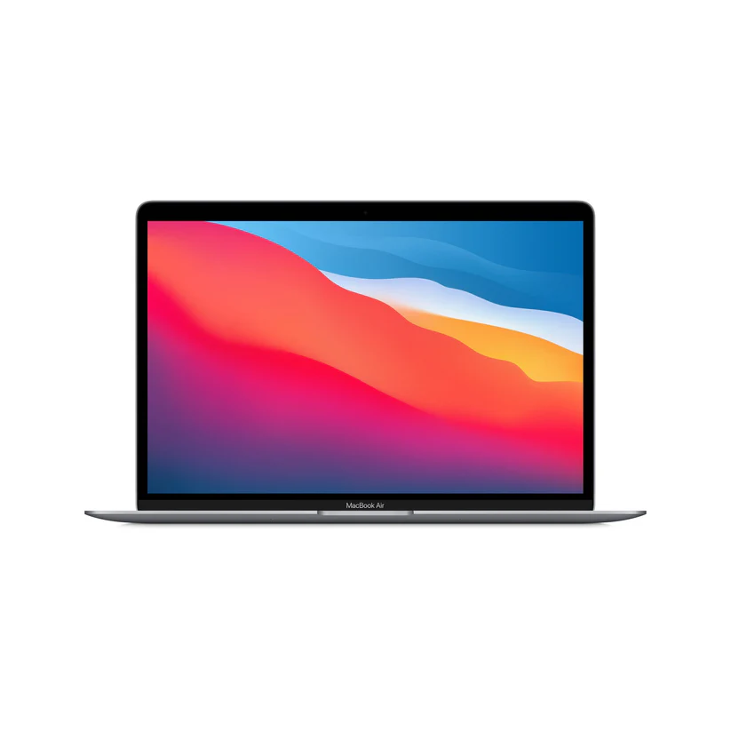 Apple MacBook Air (2020) avec puce Apple M1 (13,3 pouces, 8 Go de RAM, 256 Go SSD) Gris sidéral - Clavier Azerty ( Occasion Bon )