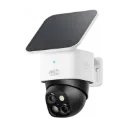 eufy Security SoloCamS340 caméra de sécurité Solaire, extérieure sans Fil, Surveillance 360° 3K, Wi-Fi 2, 4 GHz, sans Frais mensuels, Compatible HomeBase 3