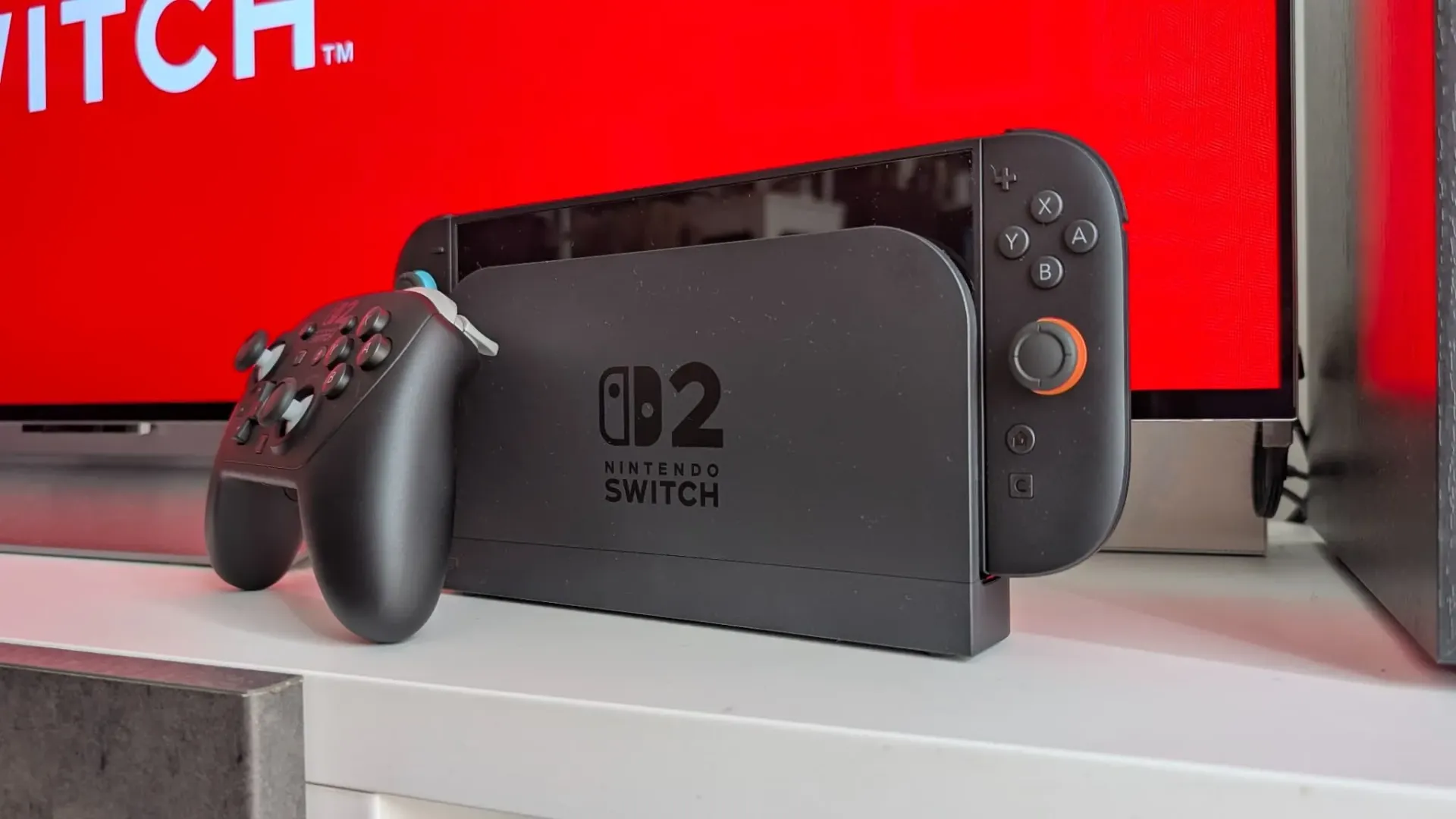 Console NINTENDO Switch 2 Noir 256 Go +  manettes + Mario Wonder