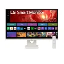LG Smart Monitor 27U731SA-W 27" - Dalle IPS UHD (3840x2160), 5ms GtG 60Hz, HDR 10, DCI-P3 90% , inclinable Blanc